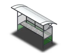 Bus waiting station