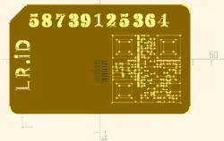 Business Card w QR code