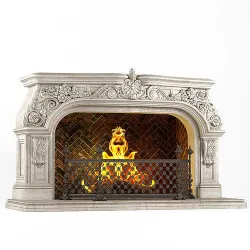 Classic fireplace 3D model
