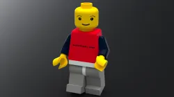 Classic Lego Figure - SolidWorks Assembly