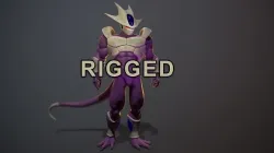Cooler Anim Rig - Dragon Ball Z Low-poly 3D model