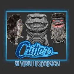 Critters Open Mouth 3D print  3D print model