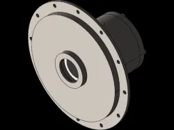 Cross Flow Turbine for micro hydro Plant