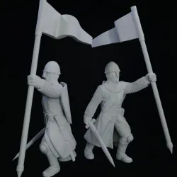 Crusader Flag Bearer