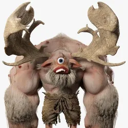 Cyclops Troll 3D model