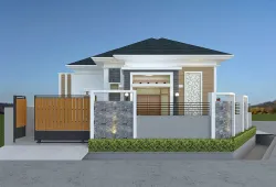design house and shop drwaing autocad 3D model