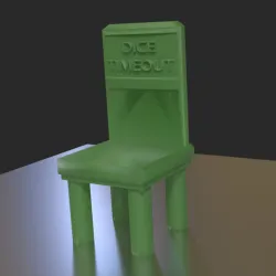 Dice Timeout Chair
