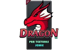 DRAGON PBR Scale Texture