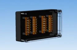 Electrical junction box with cover