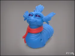 Ello Worm 3D print model