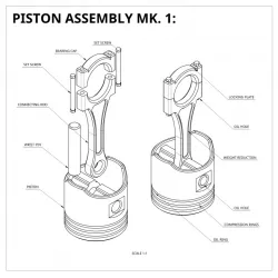 Engine Piston Model
