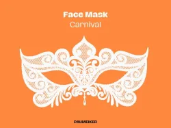 Face Mask Lace Carnival