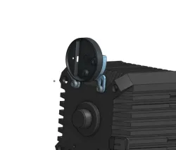 Fanatec Mount for Flex Ring Gauge. Fits 56mm holes in front of your wheelbase.