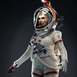 Female Pharaoh Astronaut - Female Character Design Challenge 3D model