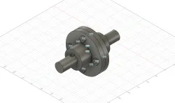 Flange coupling