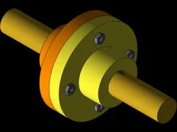 Flange coupling