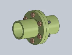 Flange coupling