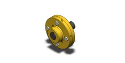 Flange coupling
