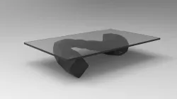 Futuristic Sculptural Art Table  3D model