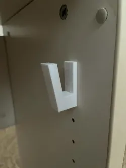 Gancho para colgar en muebles IKEA