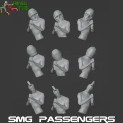 Gaslands SMG Passenger Set