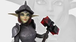 Goblin Knight Low-poly 3D model
