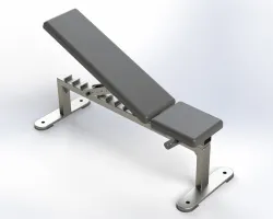 Gym workout adjustable Bench