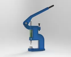 Hand punching machine