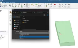 How to convert SpaceClaim CAD to STL for 3D printing with DesignSpark Mechanical