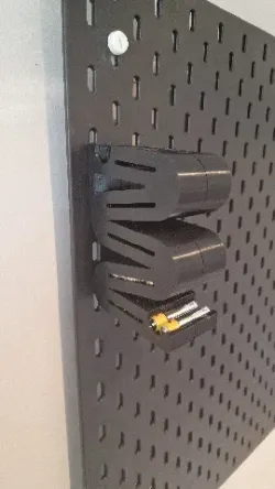 IKEA Skadis/Skådis AAA Battery Holder