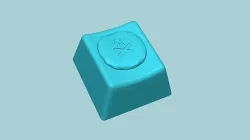 KeyCap - Runescape Death Rune - Decorative KeyCaps 3D print model
