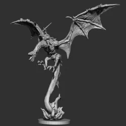 King Ghost on Flying Serpent