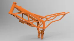 KTM Duke 390 Frame / Chassis