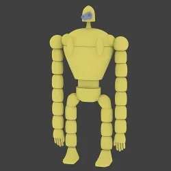 laputa robot 3D print model