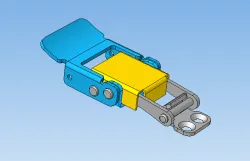 Lever mini latch