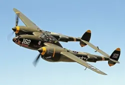 Lockheed P-38 Lightning 3D model