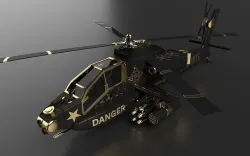 Luxury Apache 3D model