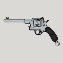 Mauser M1878 Experimental Model .357 Mag (3D Printable Display Gun)