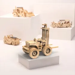 Mechanical Wooden Forklift