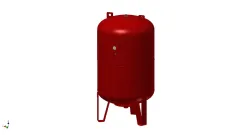 MEMBRANE TANK EVOLUTION 300 LITERS OUTLET 1 1_4' BSPF MODEL-EVO 300 VER