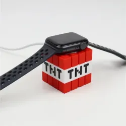 MINECRAFT TNT APPLE WATCH STAND