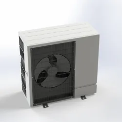 MITSUBISHI ECODAN based 6, 8, 11KW air source heat pump, ASHP