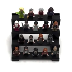 Modular LEGO Minifigures Display Stand (fits Kallax/Detolf) [last update 5.08.2024]