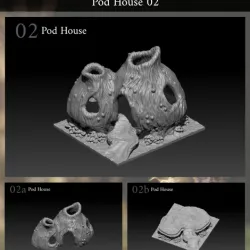 Mystic-Realm's FREE Act 4: Bitter Waters of M'eerie Lake Mud Pod House #2