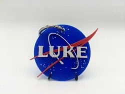 NASA Luke Keychain