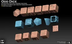 Odd Dice Pack 3D print model