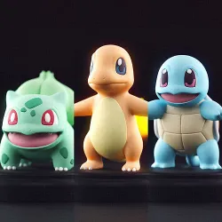 Pokemon - Starter 3D print model