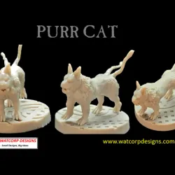 Purr Cat - big alien cat