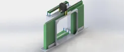 Rack and Pinion Gate for Flies Counter