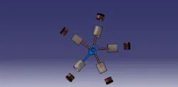Radial Engine Assembly